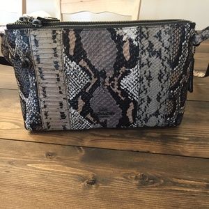 NWOT Coach Snakeskin Crossboby